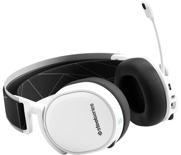 SteelSeries Arctis 7 Białe - Bezprzewodowe - 356178 - zdjęcie 5